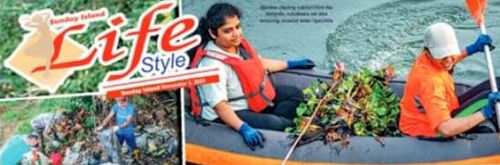 Pay Drechsel is going for his daily morning walk around Thalangama Wetland, in Sri Lanka's capital Colombo.